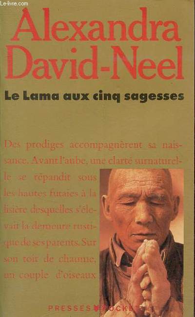 Le Lama aux cinq sagesses - Collection presses pocket n2052.