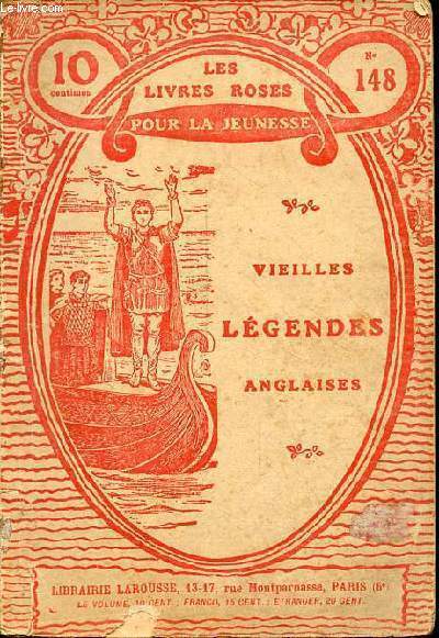 Vieilles lgendes anglaises - Collection les livres roses pour la jeunesse n148.