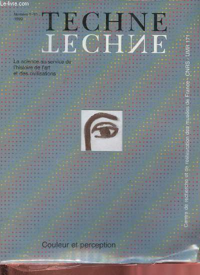 Technie n9-10 1999 - La science au service de l'histoire de l'art et des civilisations - couleur et perception.