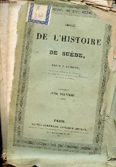 Abrg de l'histoire de Sude - tome 2.