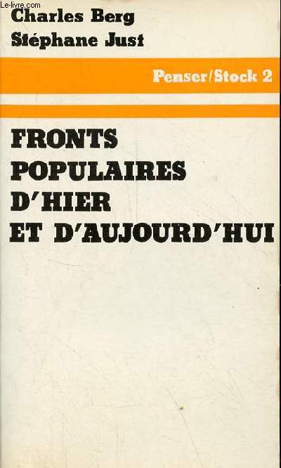 Fronts populaires d'hier et d'aujourd'hui - Collection 