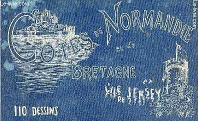 Guide-album du touriste - Vingt jours sur les Ctes de Normandie et de Bretagne et a l'Ile de Jersey.