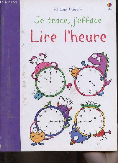 Je trace, j'efface lire l'heure.