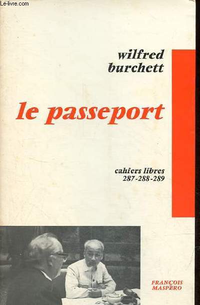Le passeport - Collection cahiers libres n287-288-289.