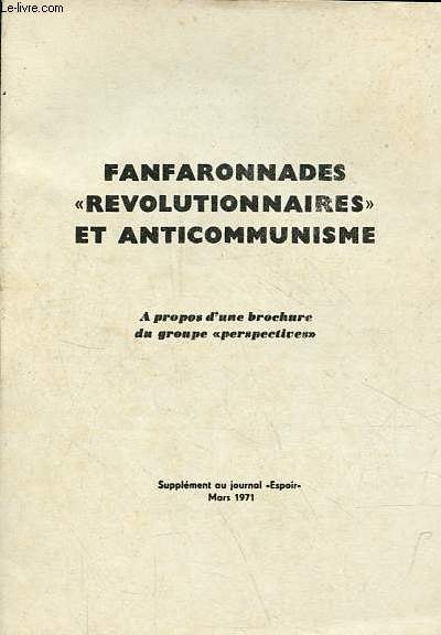 Fanfaronnades 