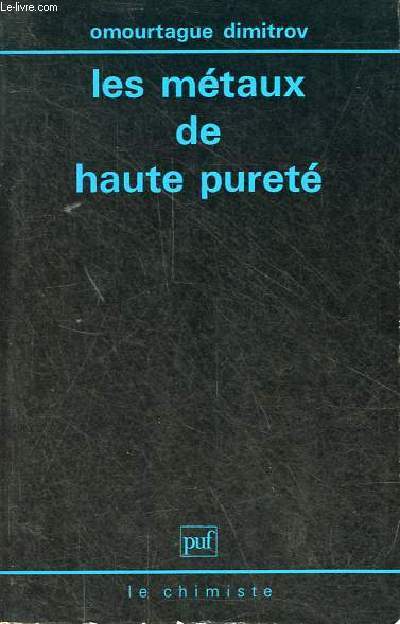Les mtaux de haute puret - Collection 