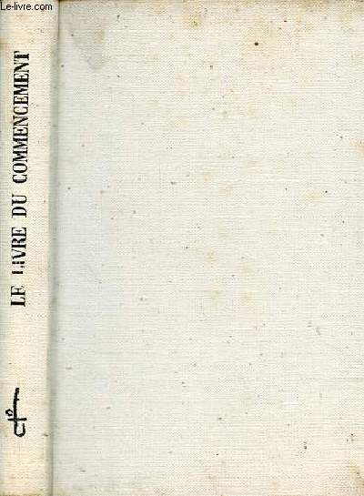 Le livre du commencement la bible.