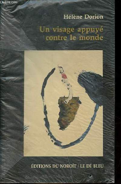 Un visage appuy contre le monde.