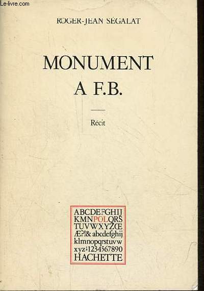 Monument a F.B. - Rcit - Collection Pol.