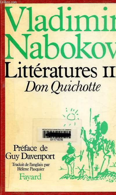 Littratures III - Don Quichotte.