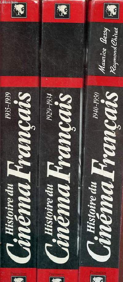 Histoire du cinma franais encyclopdie des films - 7 volumes - Volume 1 : 1929-1934 - 2 : 1935-1939 - 3 : 1940-1950 - 4 : 1951-1955 - 5 : 1956-1960 - 6 : 1961-1965 - 7 : 1966-1970.