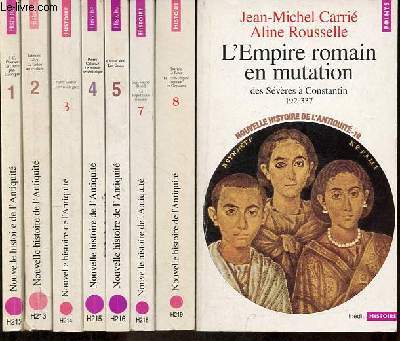 Nouvelle histoire de l'antiquit - 8 tomes (8 volumes) - tomes 1+2+3+4+5+7+8+10 - Collection Points Histoire n212-213-214-215-216-218-219-221.