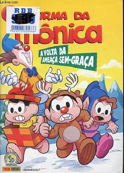 Turma da Mnica n10 (345) dezembro de 2021 - A volta de ameaa sem-graa - missao no polo norte parte 2 - Magali em fominha da madrugada - binho em ano-novo - mnica em cores - jeux - anjinho em realizados - migau em o gato astronauta ...