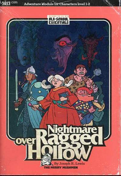 Nightmare over ragged hollow - Adventure Module for Characters level 1-2.