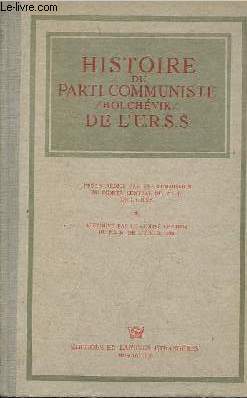 Histoire du Parti Communiste Bolchevik de l'U.R.S.S.