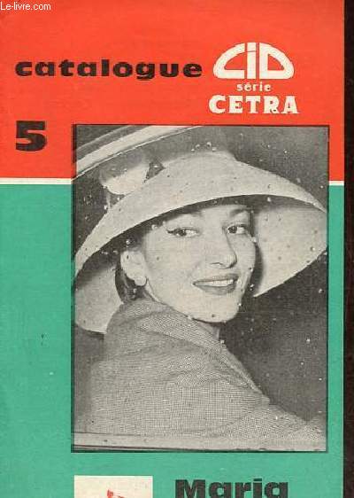 Catalogue srie cetra n5.
