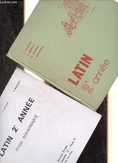 Latin 2e anne + guide pdagogique.