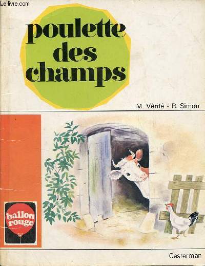 Poulette des champs - Collection ballon rouge.