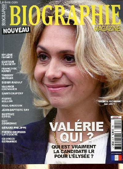 Biographie Magazine n4 mars/avril/mai 2022 - Grard Philippe - Guy Degrenne - Gustave Eiffel - Colette - Franoise Hardy - Jean Baptiste Say - Thierry Mugler - Molire - Mylne Farmer- Antoine de Saint Exupry - Valrie Pcresse - Gustave Flaubert etc.