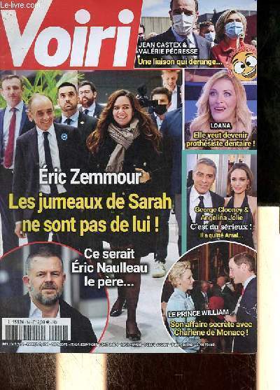 Voiri janvier 2022 George Clooney & Angelina Jolie c'est du srieux - Kim Kardashian elle lance une ligne de vtements pour les afghanes ! - Eric Zemmour les jumeaux de Sarah ne sont pas de lui - Anne Hidalgo elle quitte la politique etc.