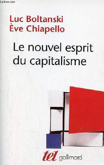 Le nouvel esprit du capitalisme - Collection 