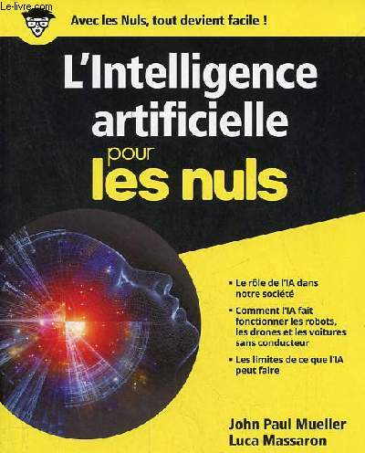 L'Intelligence artificielle pour les nuls - Collection 