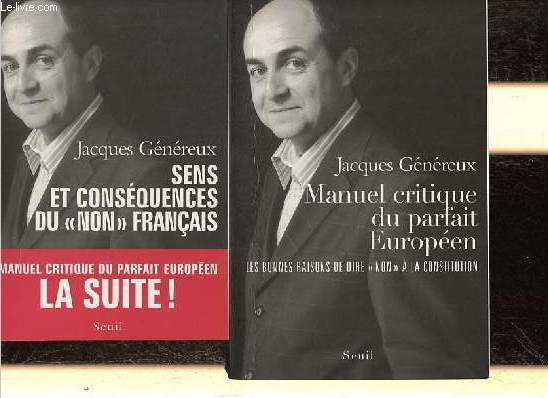 Manuel critique du parfait europen - Les bonnes raisons de dire 
