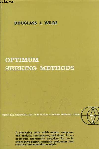 Optimum seeking methods.