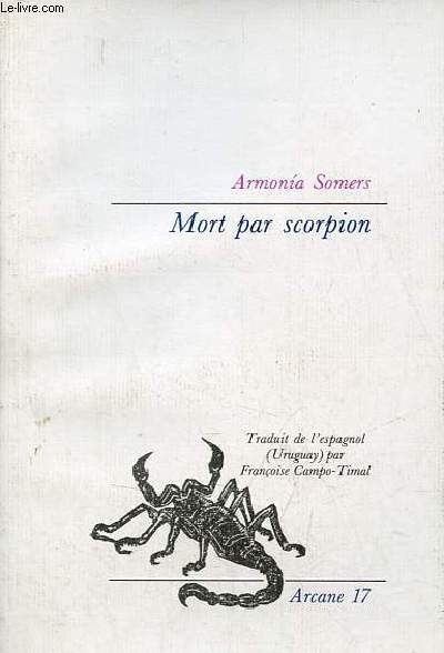 Mort par scorpion - Collection l'envers du miroir.