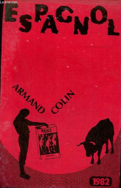 Catalogue Espagnol Armand Colin 1982.