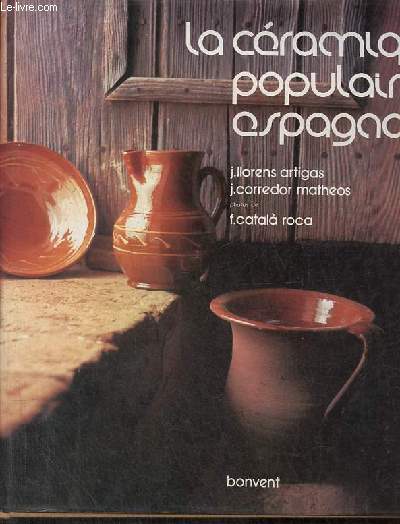 La cramique populaire espagnole d'aujourd'hui.