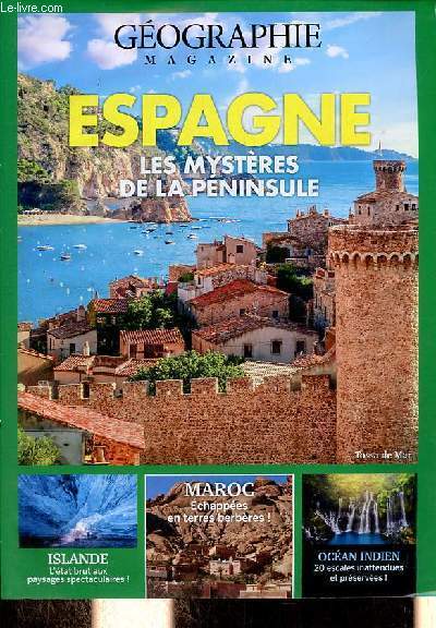 Gographie Magazine dcembre 2021/janvier/fvrier 2022 - Namibie Dead Vlei (le marais mort) - Australie la plage du paradis blanc - Argentine et Brsil les chutes d'Iguazu -  la dcouverte du gout le kombucha, la boisson miracle d'Asie ! etc.