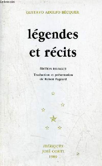 Lgendes et rcits - dition bilingue - Collection 