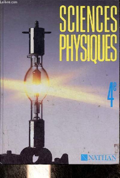 Sciences physiques 4e.