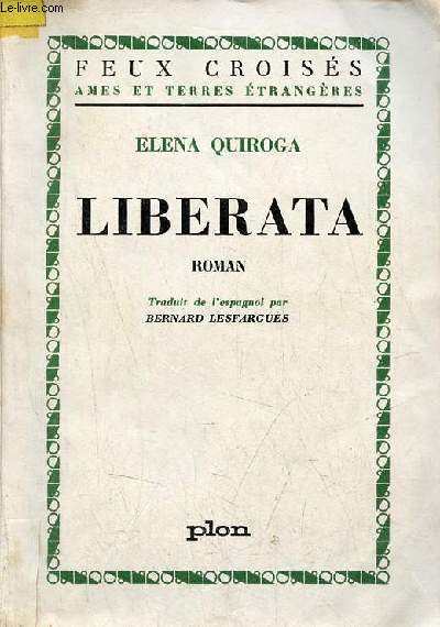 Liberata - roman - Collection feux croiss ames et terres trangres.