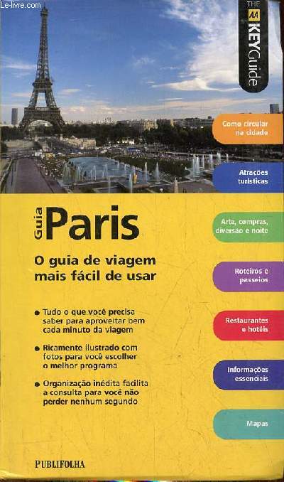 Guia Paris - O guia de viagemn mais facil de usar .