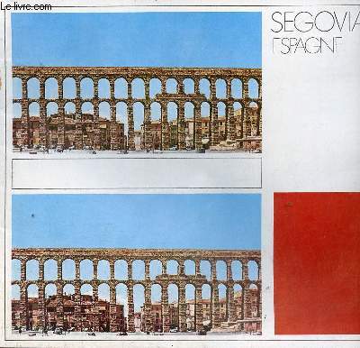 Brochure : Segovia Espagne.
