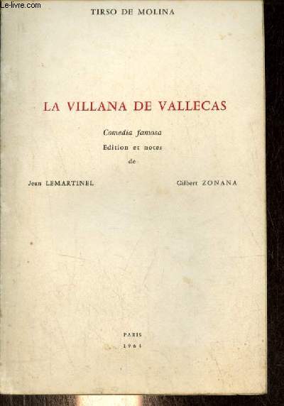 La villana de vallecas - Comedia famosa.