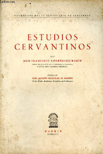 Estudios Cervantinos.