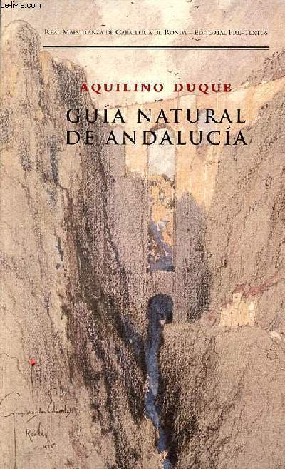Guia natural de Andalucia.