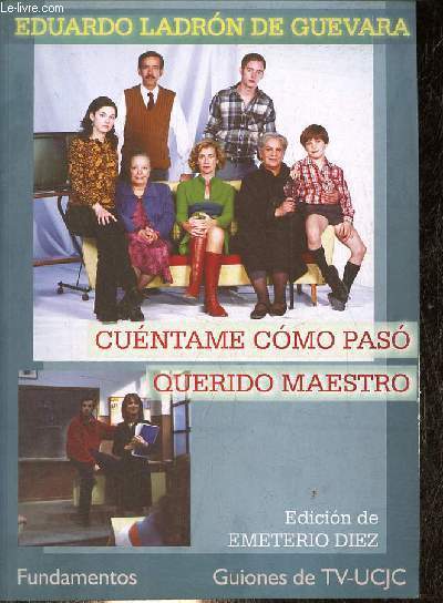 Querido maestro dos en un sofa - Cuntame como paso las mejores huelgas de nuestra vida - Coleccion arte-guiones de TV-UCJC.