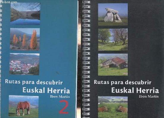 Rutas para descubrir - Euskal Herria - 2 volumes.