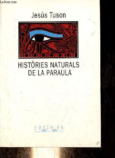 Histories naturals de la paraula - Coleccion Biblioteca Universal n110.
