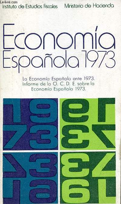 Economia espanola 1973.