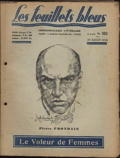 Le voleur de femmes suivi de L'inconstante par GERARD D'HOUVILLE.