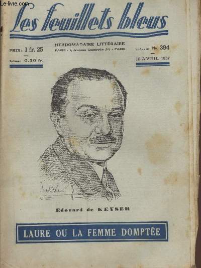 Laure ou la femme dompte suivi de Mr Harding, honnte homme par ANTHONY TROLLOPE.