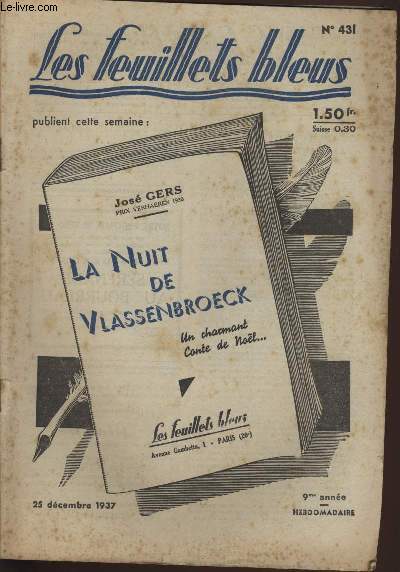 La nuit de Vlassenbroeck suivi de La vie commence demain par GUIDO DA VERONA.