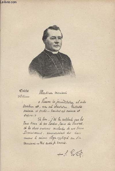 FIGURES CONTEMPORAINES tires de l'Album Mariani. MONSEIGNEUR TOUCHET