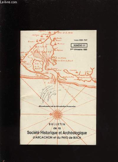 Bulletin de la Socit Historique et Archologique d'Arcachon et du pays de Buch N61