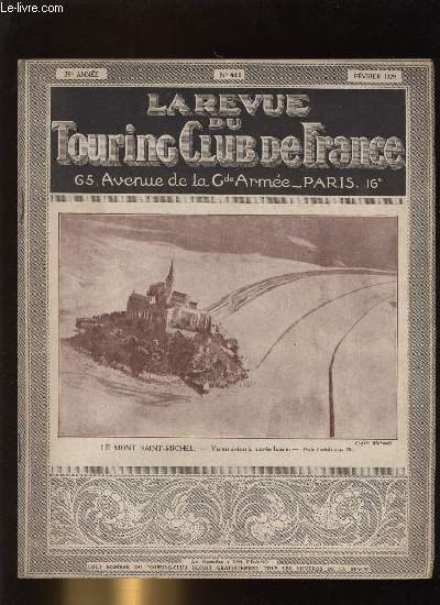 TOURING - CLUB DE FRANCE N° 411. Le Mont-Saint Michel.